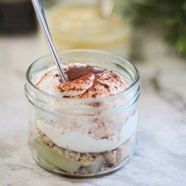 TIRAMISU POIRES ET CHOCOLAT