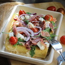 FOCACCIA TOMATE MOZZA