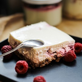 CHEESE CAKE PRALINÉ FRAMBOISES