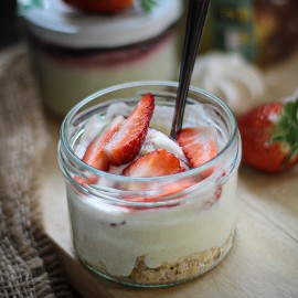 TARTE FRAISE DESTRUCTURÉE