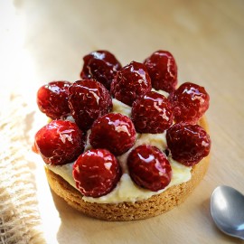 TARTELETTE FRAMBOISES AMANDINE