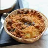 CRUMBLE POIRE CHOCOLAT