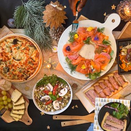 BUFFET TERRE ET MER FESTIF