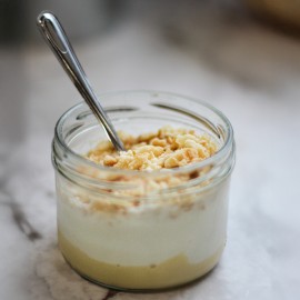 FROMAGE BLANC CRÈME DE CITRON SABLE