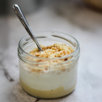 FROMAGE BLANC CRÈME DE CITRON SABLE