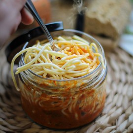 SPAGHETTI BOULETTES DE VOLAILLE