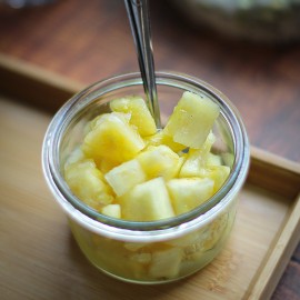 COUPE ANANAS VANILLE