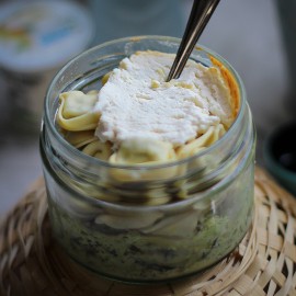 TORTELLONI ÉPINARDS SAUCE CURRY