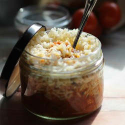 TOMATE FARCIE DESTRUCTURÉE