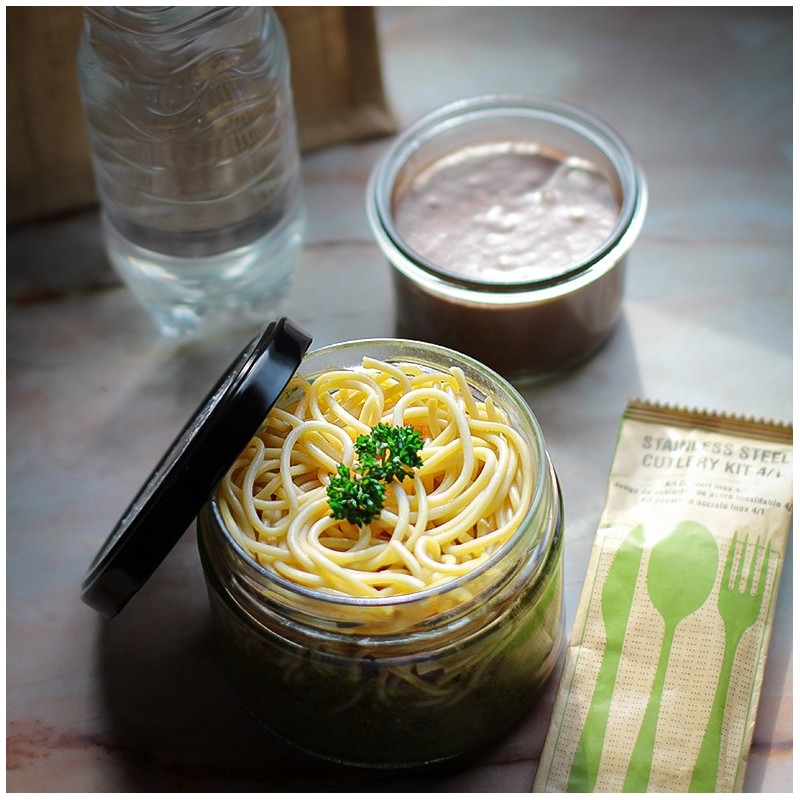 Lunch box bocaux plats cuisinés et dessert