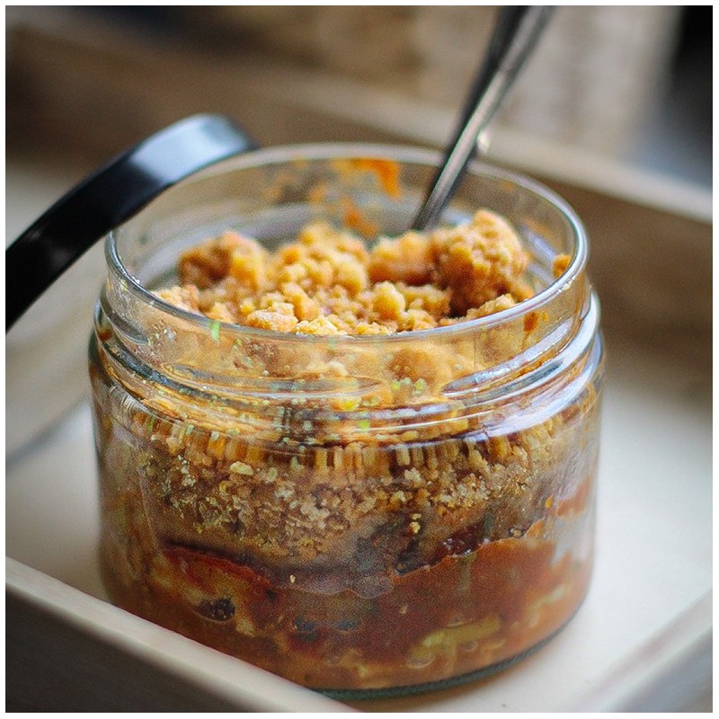 CRUMBLE DE LÉGUMES DINDE CURRY