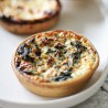 TARTELETTE SAUMON POUSSES D'ÉPINARDS