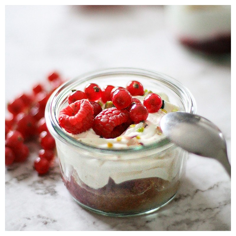 BABA PISTACHE FRUITS ROUGES