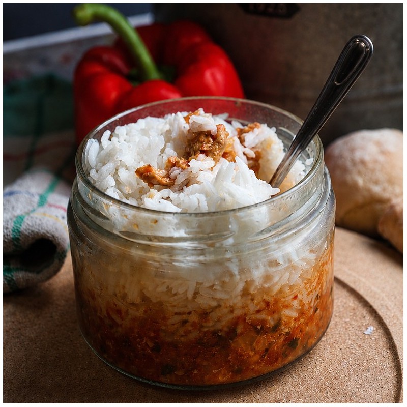 POULET ROUSSI CRÉOLE