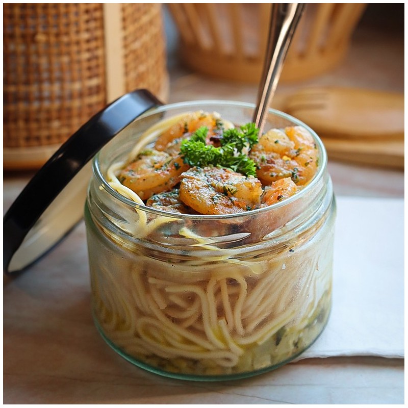 SPAGHETTI ET GAMBAS EN PERSILLADE