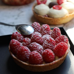 TARTELETTE AUX FRAMBOISES