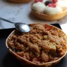 CRUMBLE RHUBARBE FRAISES